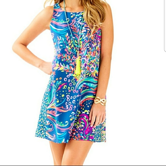 Lilly Pulitzer Dresses & Skirts - 🍹Lilly Pulitzer Jackie Shift Small Beach Loot🍹
